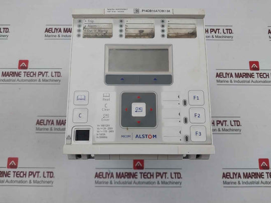 Alstom Feeder Protection Relay P14Db16A7C0610A Vx ~ 110 – 240V
