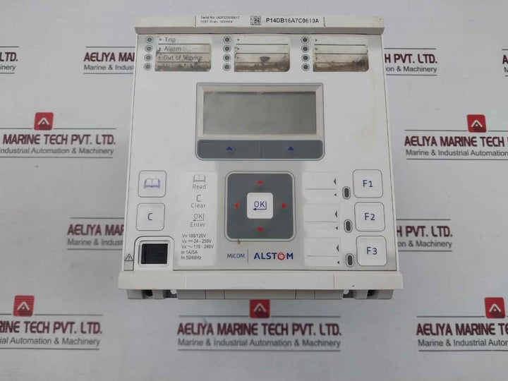 Alstom Feeder Protection Relay P14Db16A7C0610A Vx ~ 110 – 240V