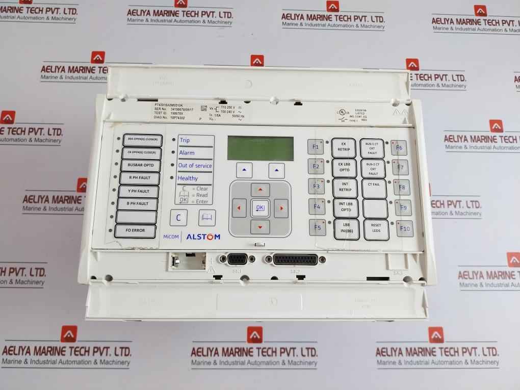 Alstom In-1/5A Generator Protection Numerical Relay P743916A6M0510K