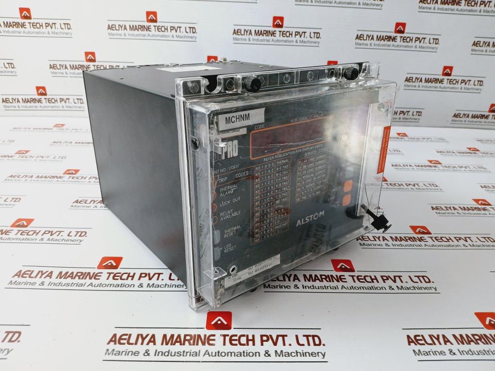 Alstom Mchnm01h1ab0500a Protection Relay 1/5a 50hz 88-300vdc/110v