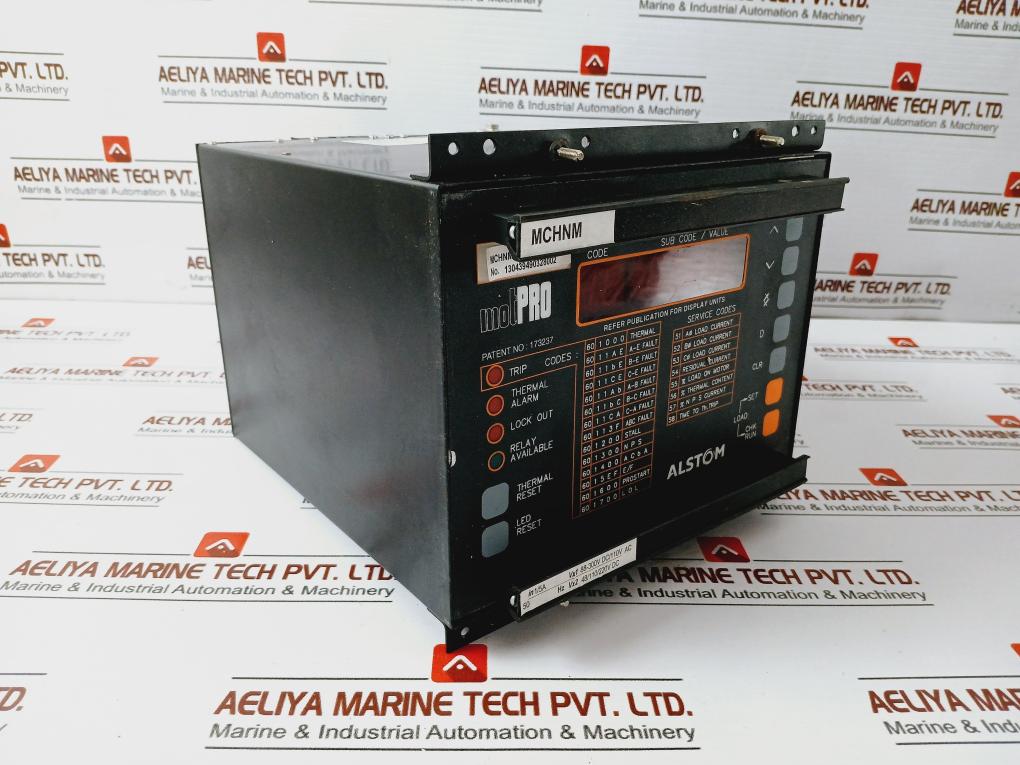 Alstom Mchnm01h1ab0500a Protection Relay 1/5a 50hz 88-300vdc/110v