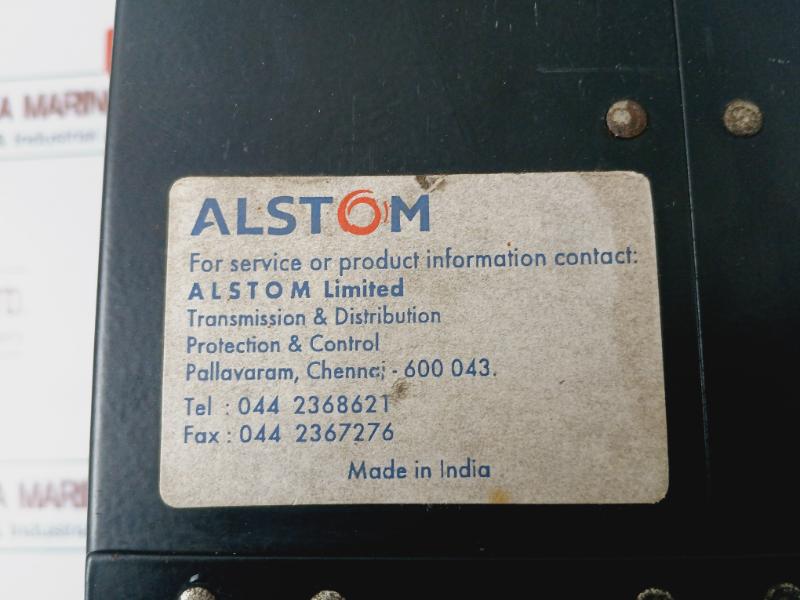 Alstom Mfvum22d1aa0013a Digital Frequency Relay Vx 110/125v Dc