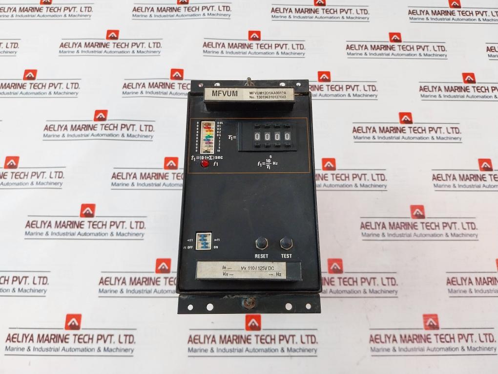 Alstom Mfvum Digital Frequency Relay