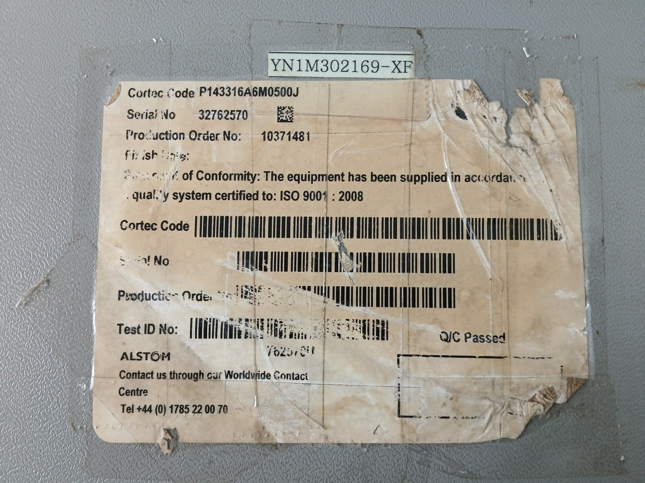 Alstom P143316A6M0500J Micom Feeder Protection Relay 100-120V 50/60Hz 1/5A