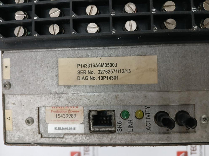 Alstom P143316A6M0500J Micom Feeder Protection Relay Vn 100–120V 50/60 Hz