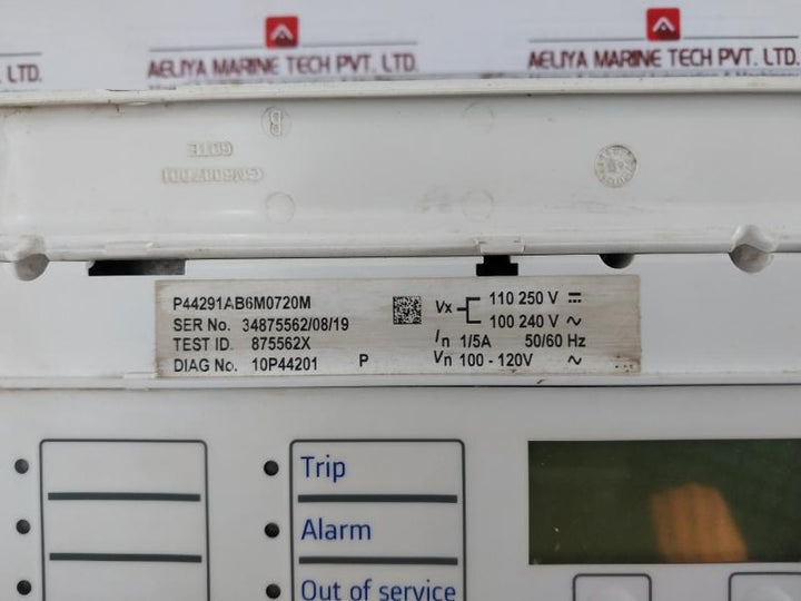 Alstom P44291Ab6M0720M P40 Agile Distance Relay Transmitter