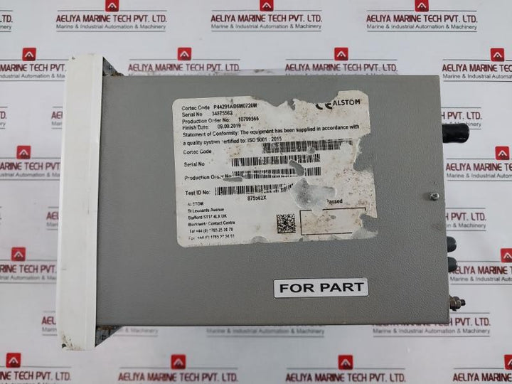 Alstom P44291Ab6M0720M P40 Agile Distance Relay Transmitter