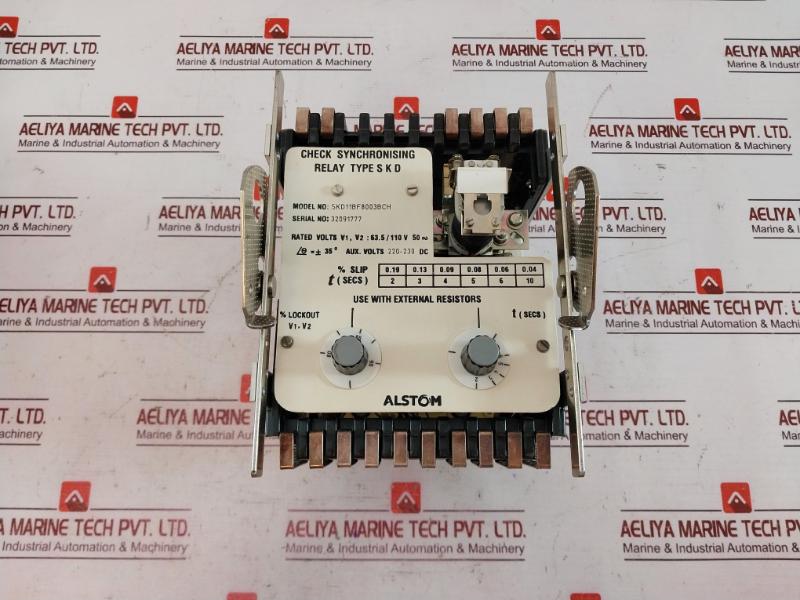 Alstom Skd11Bf8003Bch Check Synchronising Relay 220-230V Dc 63.5/110V