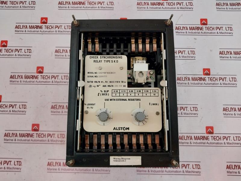 Alstom Skd11Bf8003Bch Check Synchronising Relay 220-230V Dc 63.5/110V