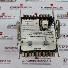 Alstom Skd11Bf8003Bch Check Synchronising Relay Skd Type 63.5/110V