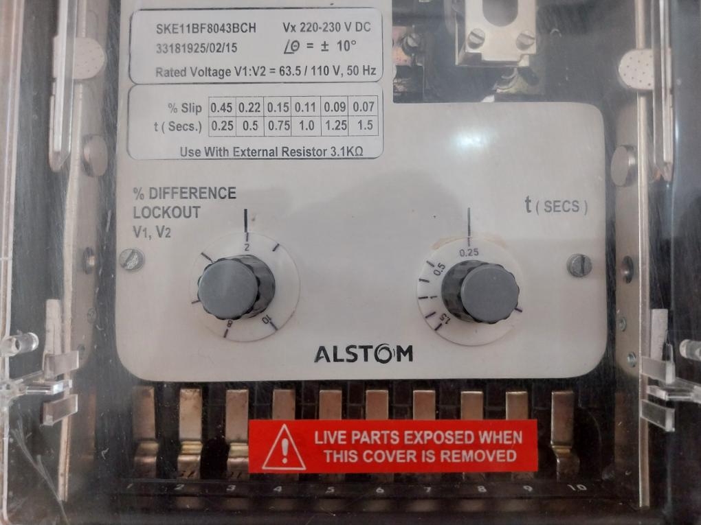 Alstom SKE11BF8043BCH Check Synchronising Relay