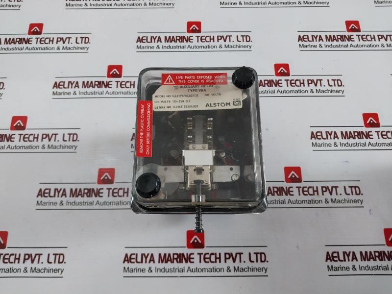 Alstom Vaa11Yf8402Fch Auxiliary Relay 220-250V Dc Rfb9067-002 Rza 0005607