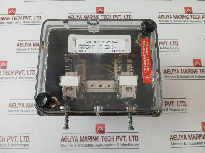 Alstom Vaa21Zg0750Ba Auxiliary Relay-vaa 32501818/04/13 110/220 V