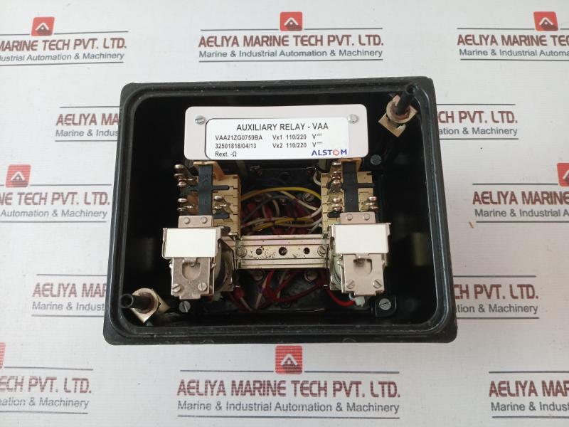 Alstom Vaa21Zg0750Ba Auxiliary Relay-vaa 32501818/04/13 110/220 V