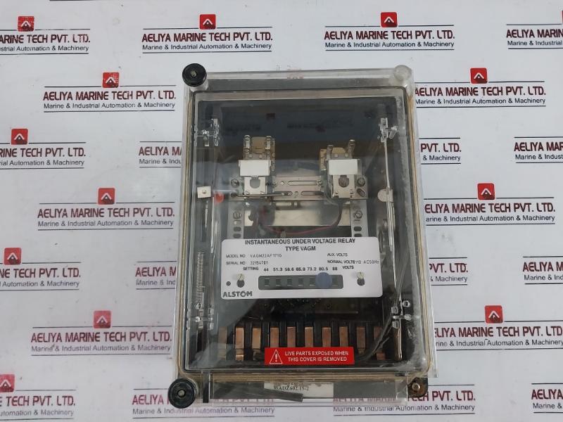 Alstom Vagm22Af171G Instantaneous Under Voltage Protection Relay