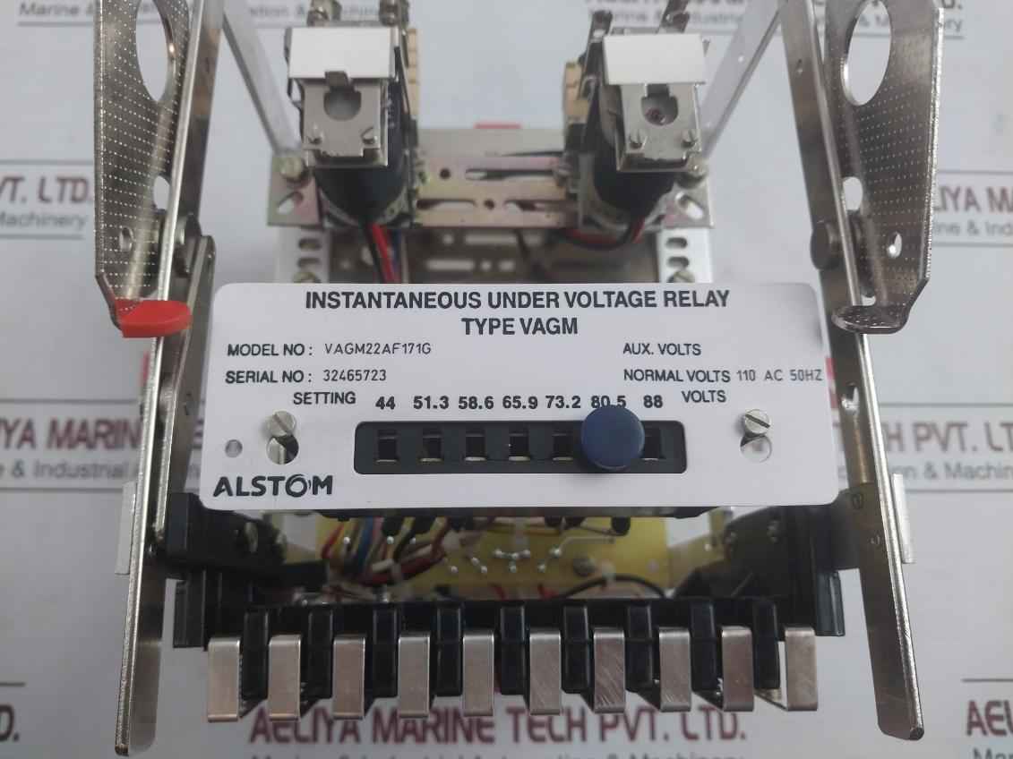 Alstom Vagm22Af171G Instantaneous Under Voltage Relay 110 Ac 50Hz