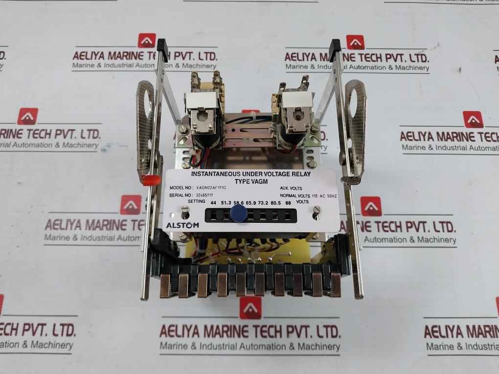 Alstom Vagm22Af171G Instantaneous Under Voltage Relay 110 Ac 50Hz Mzg 0072-003A