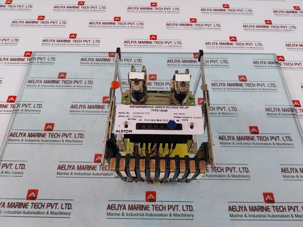 Alstom Vagm22Af171G Instantaneous Under Voltage Relay 110V Ac 50Hz 32170382