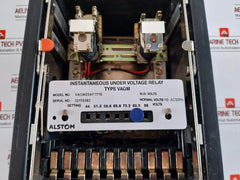 Alstom Vagm22Af171G Instantaneous Under Voltage Relay 110V Ac 50Hz 32170382