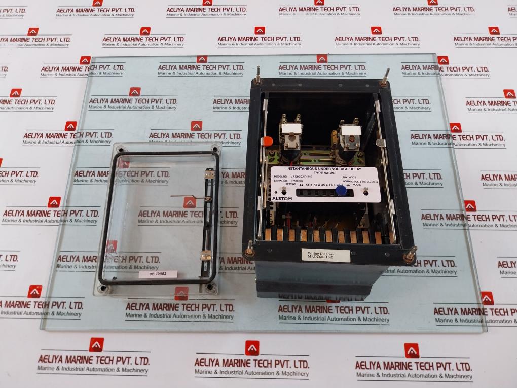 Alstom Vagm22Af171G Instantaneous Under Voltage Relay 110V Ac 50Hz 32170382