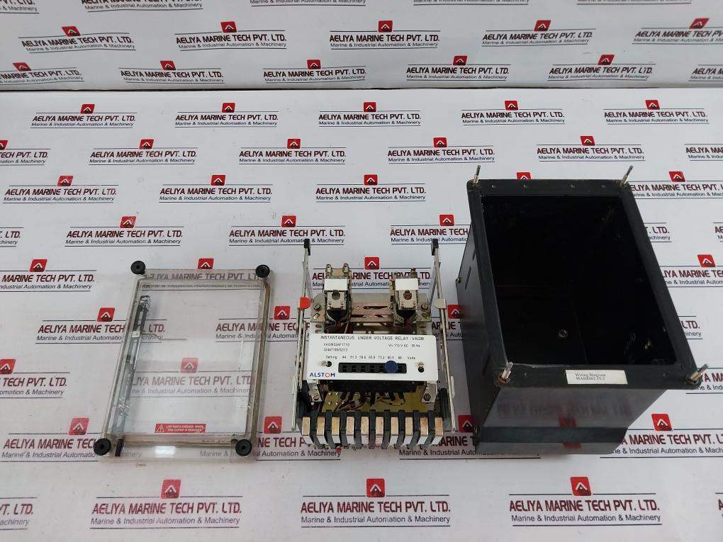 Alstom Vagm22af171g Voltage Protection Relay 110v Ac 50hz