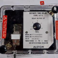 Alstom Vtt11Zg8153Bch Definite Time Relay 220-230V Dc