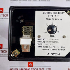 Alstom Vtt11Zg8153Bch Definite Time Relay 220-230V Dc