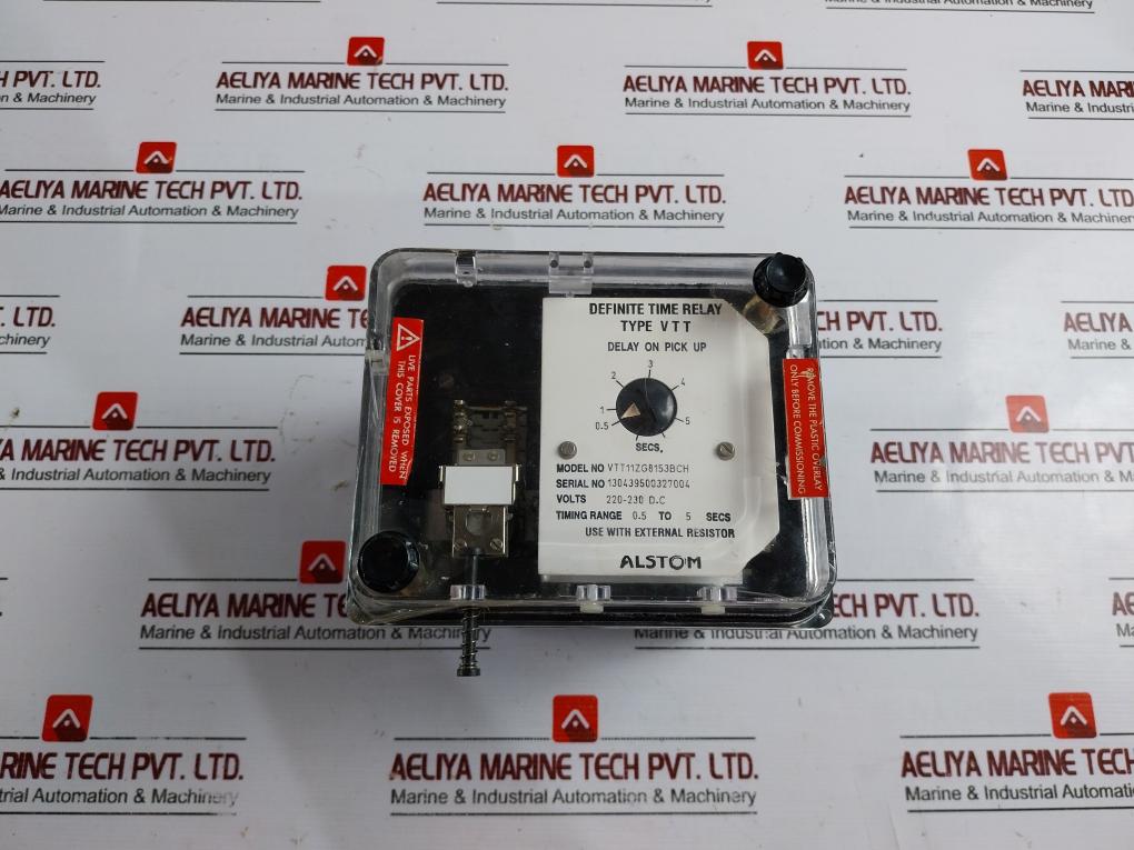 Alstom Vtt11Zg8153Bch Definite Time Relay 220-230V Dc