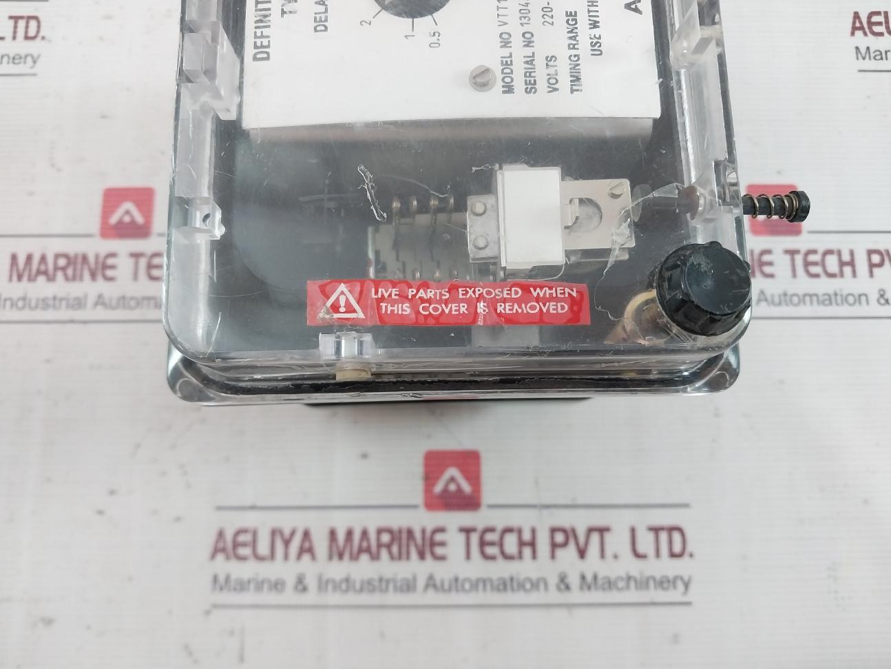 Alstom Vtt11Zg8153Bch Definite Time Relay 220–230 Vdc