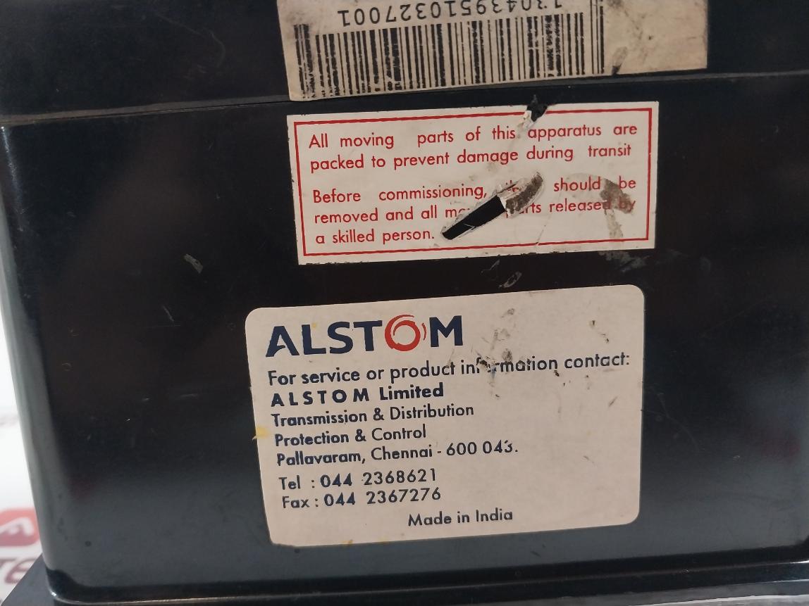 Alstom Vtt11Zg8154Bch Definite Time Relay 220-230 D.C 1 To 10 Secs