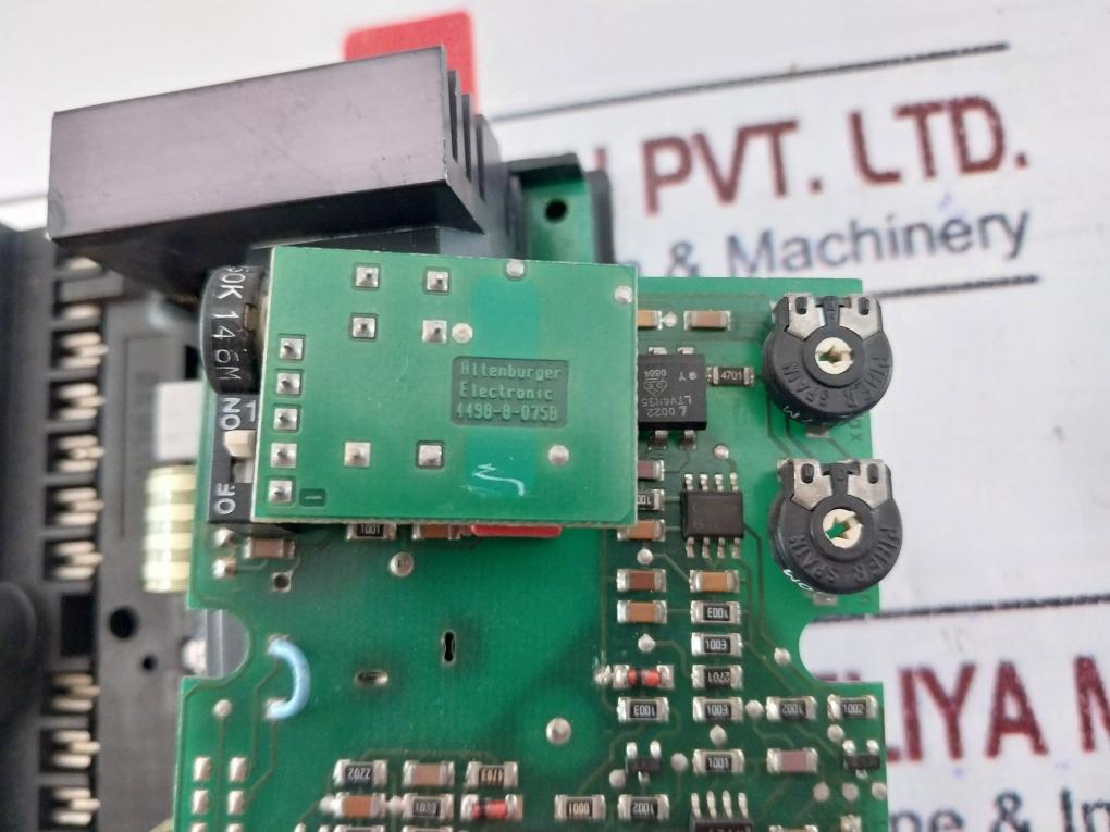 ALTENBURGER ELECTRONIC 4498-8-075B Printed Circuit Board