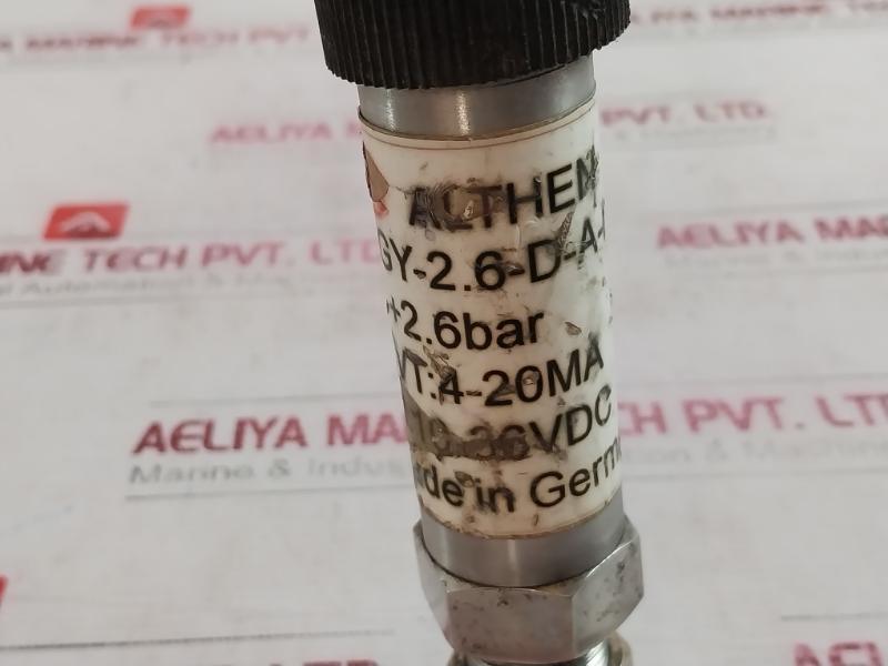 Althen Agy-2.6-d-a-m20 Pressure Transmitter 4-20 Ma 10-36 Vdc