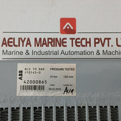 Alu 10 Bar /10145-0 Heat Exchanger Abb