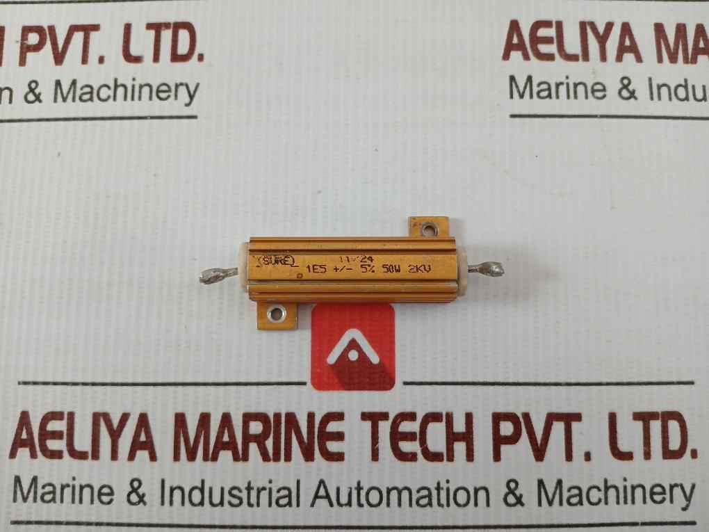 Aluminum Housed Wirewound Resistor 1E5 +/- 5% 50W Sure