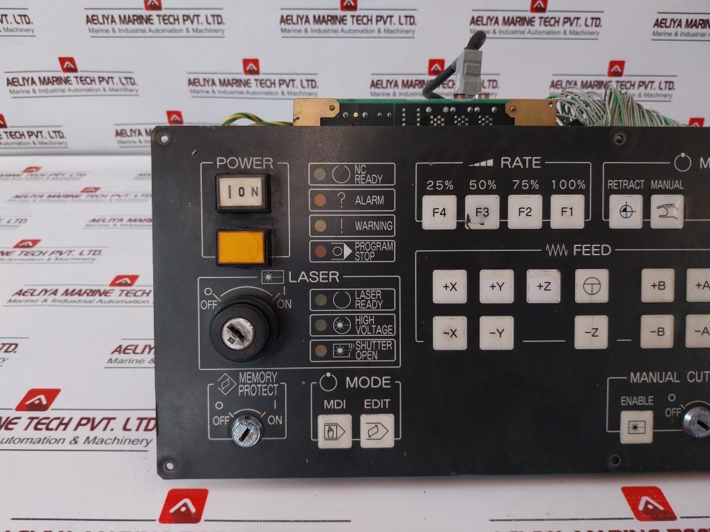 Amada Ab12C-0443 Laser Fo Lc Control Panel A20B-2002-0520/07A