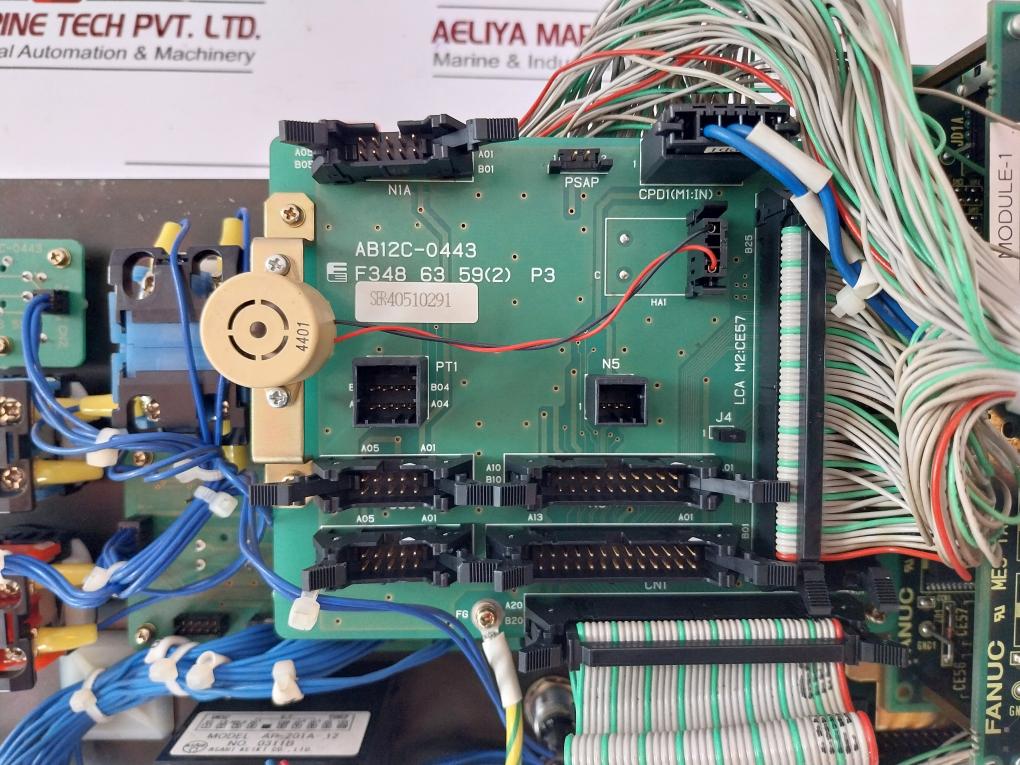 Amada Ab12C-0443 Laser Fo Lc Control Panel A20B-2002-0520/07A