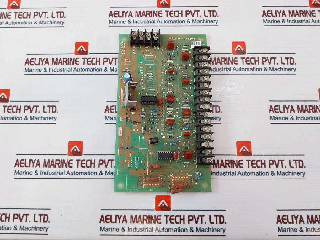 Amara Raja 40302017114 V PLC Board Rev 0