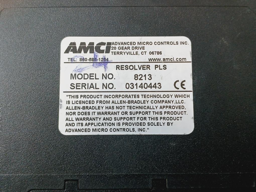 Amci 8213 Resolver Pls