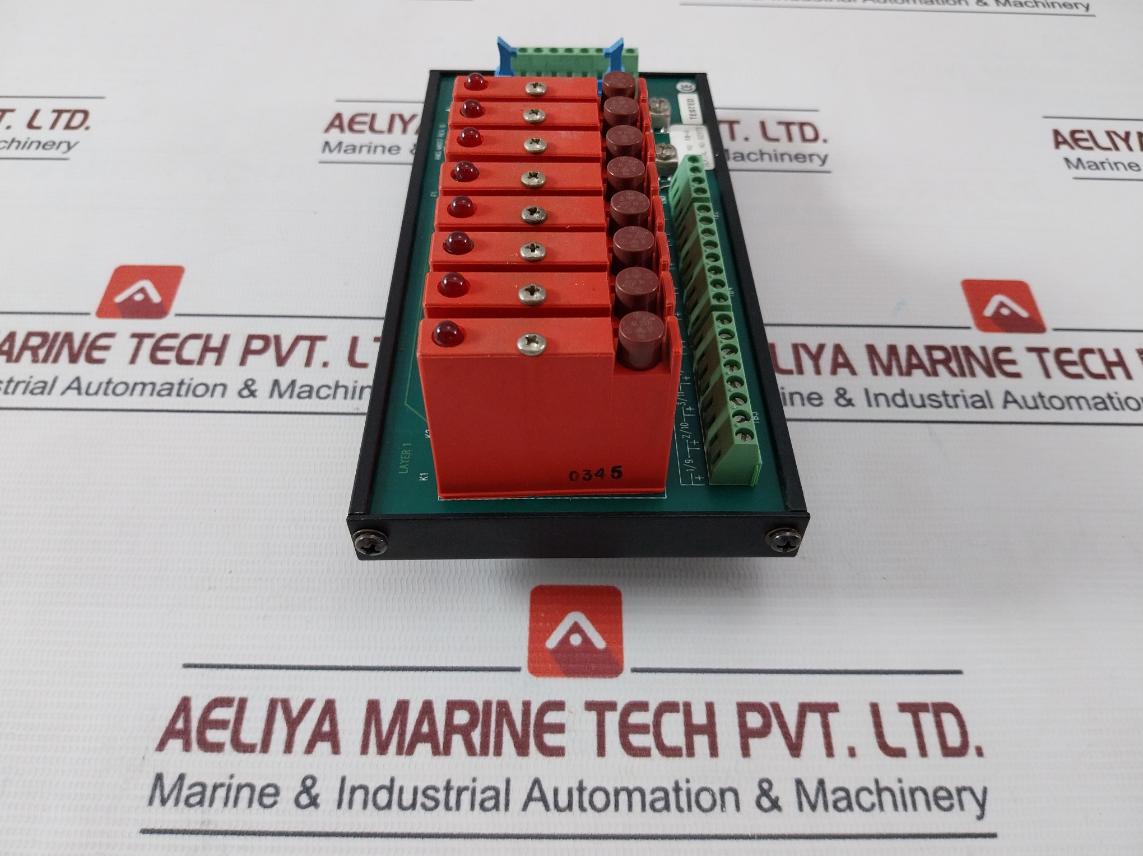 Amci Rb-8 I/O Relay Board M9017 Rev.B +24V Wrc4-obxs11