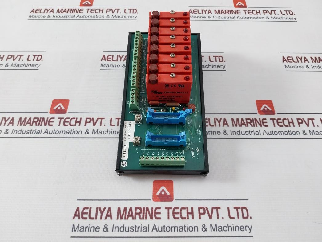Amci Rb-8 I/O Relay Board M9017 Rev.B +24V Wrc4-obxs11