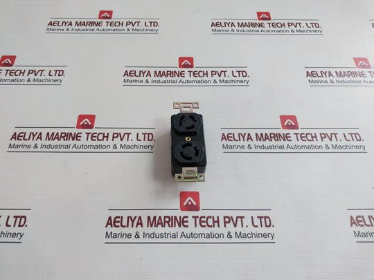 American Denki 3110D Wire Grounding Duplex Receptacle 15A-125V