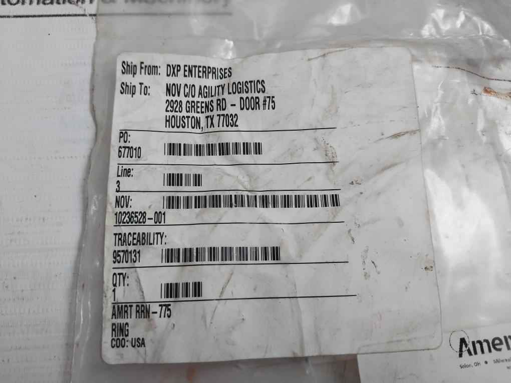 American Ring/Nov Rrn-775 Retaining Ring 10236528-001