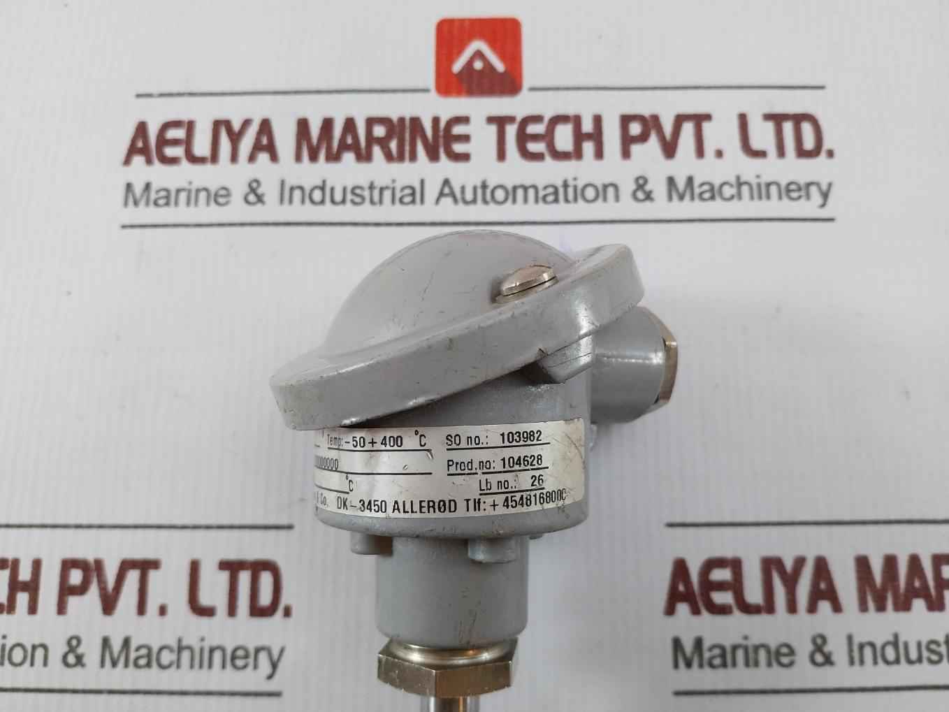 Ametek 1Xpt100 Temperature Sensor 1810-0101100000000 L-96, D-11, T-1/2-mm