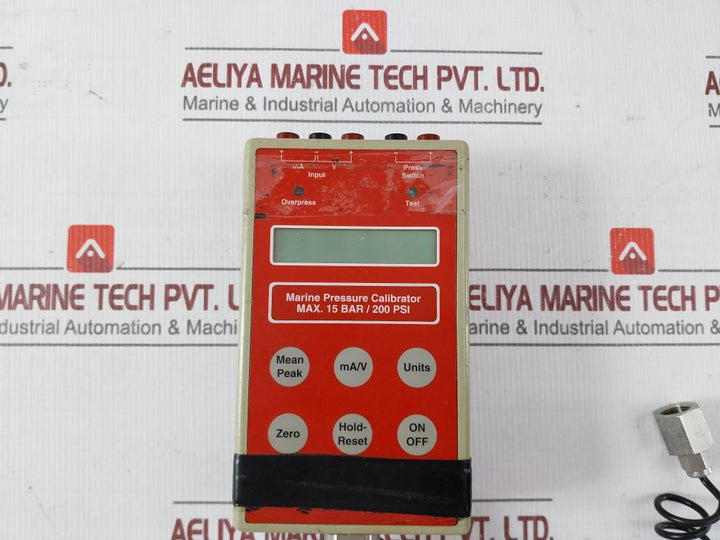 Ametek Marine Pressure Calibrator 15 Bar/200 Psi