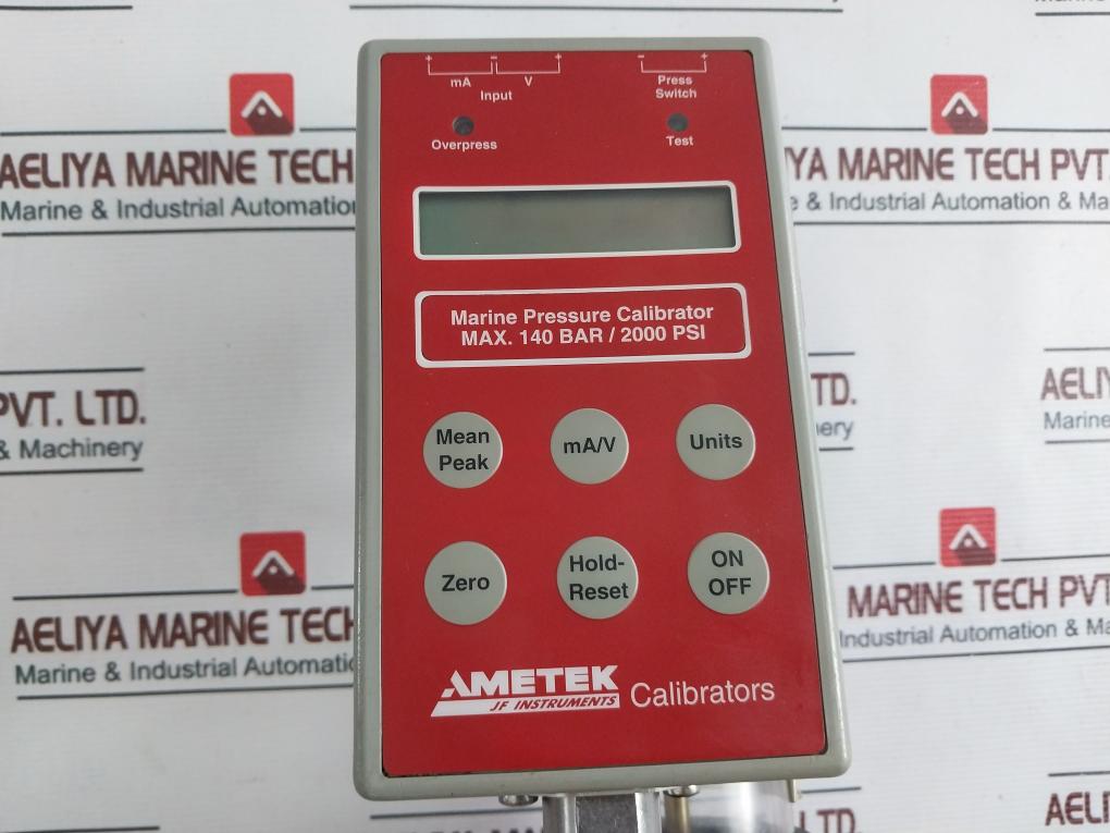 Ametek Mpc 140 Bar Pressure Calibrator Kit