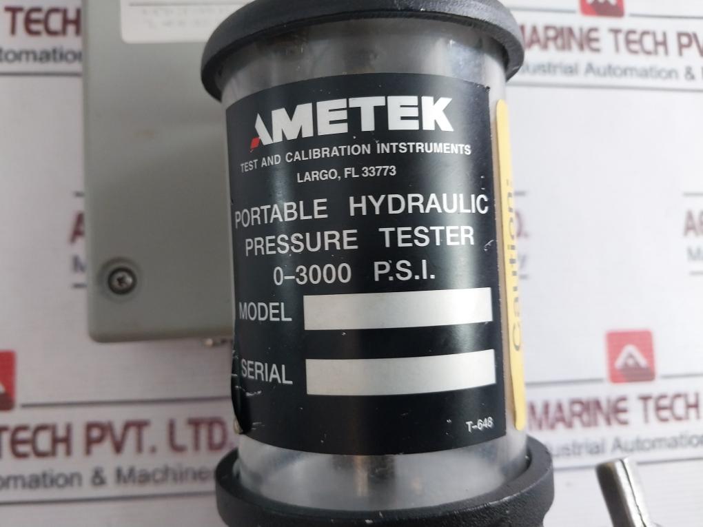 Ametek Mpc 140 Bar Pressure Calibrator Kit