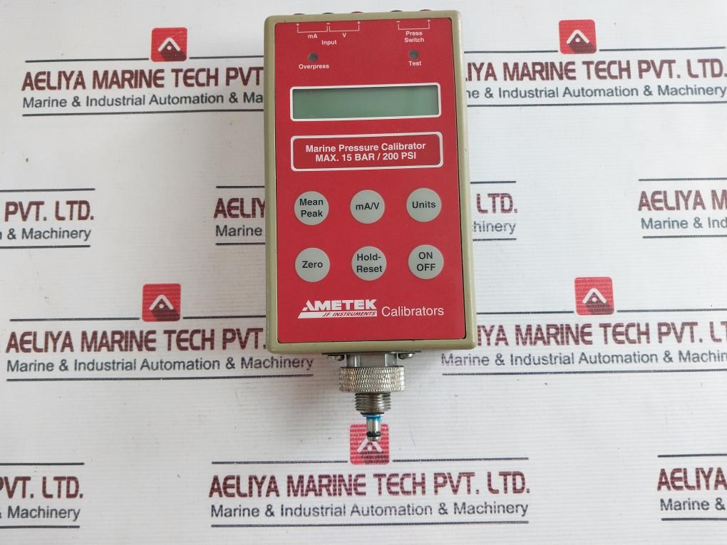 Ametek Mpc 15 Bar Marine Pressure Calibrator Kit Wp2110851