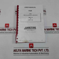 Ametek Mpc Marine Pressure Calibrator Kit 15 Bar/200 Psi