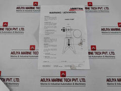 Ametek Mpc Marine Pressure Calibrator Kit 15 Bar/200 Psi
