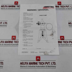 Ametek Mpc Marine Pressure Calibrator Kit 15 Bar/200 Psi
